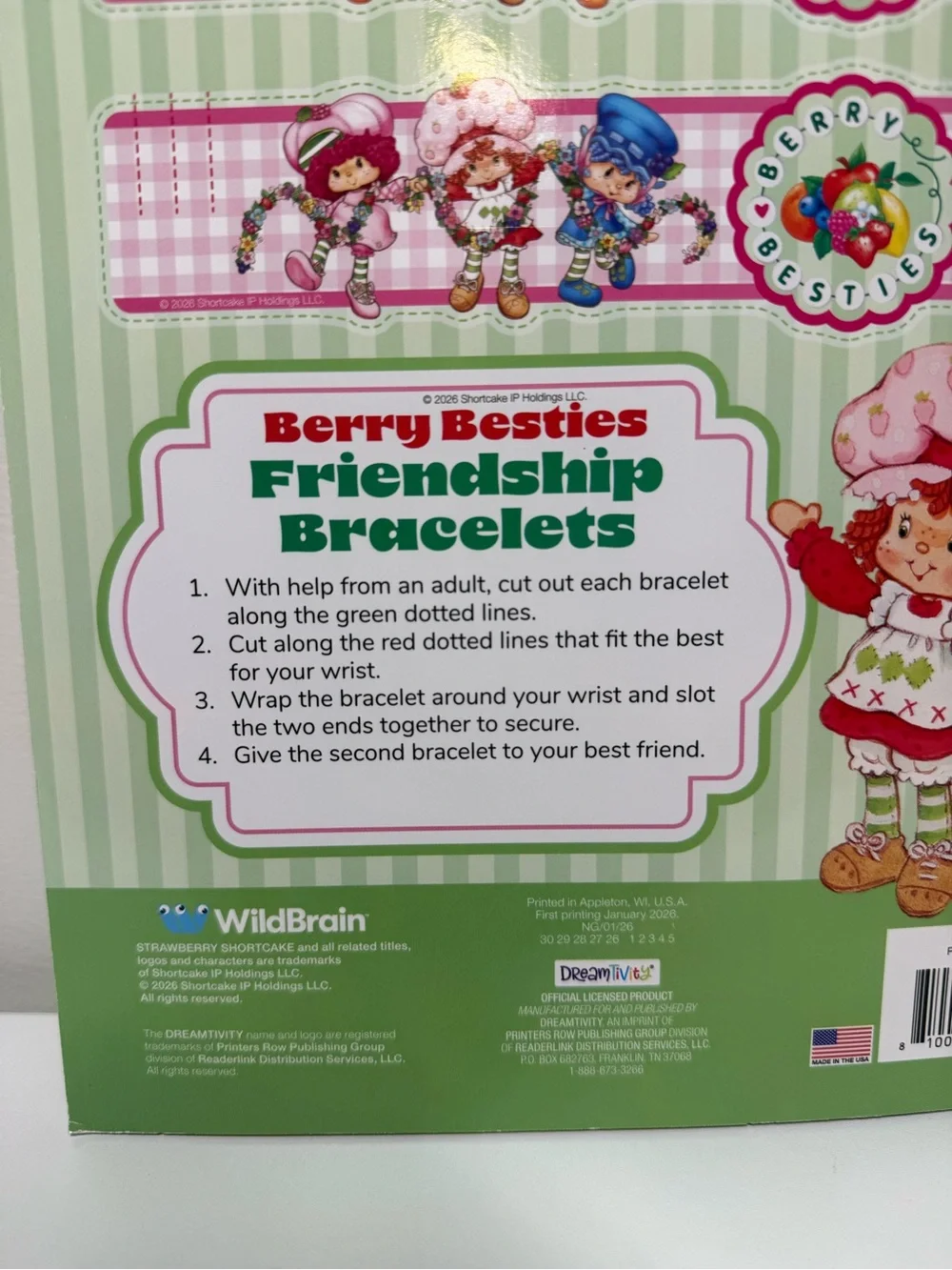 Strawberry Shortcake Coloring & Activity Book Berry Besties